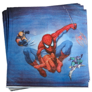 Spiderman Napkins 20 PCS | Party Table Decoration